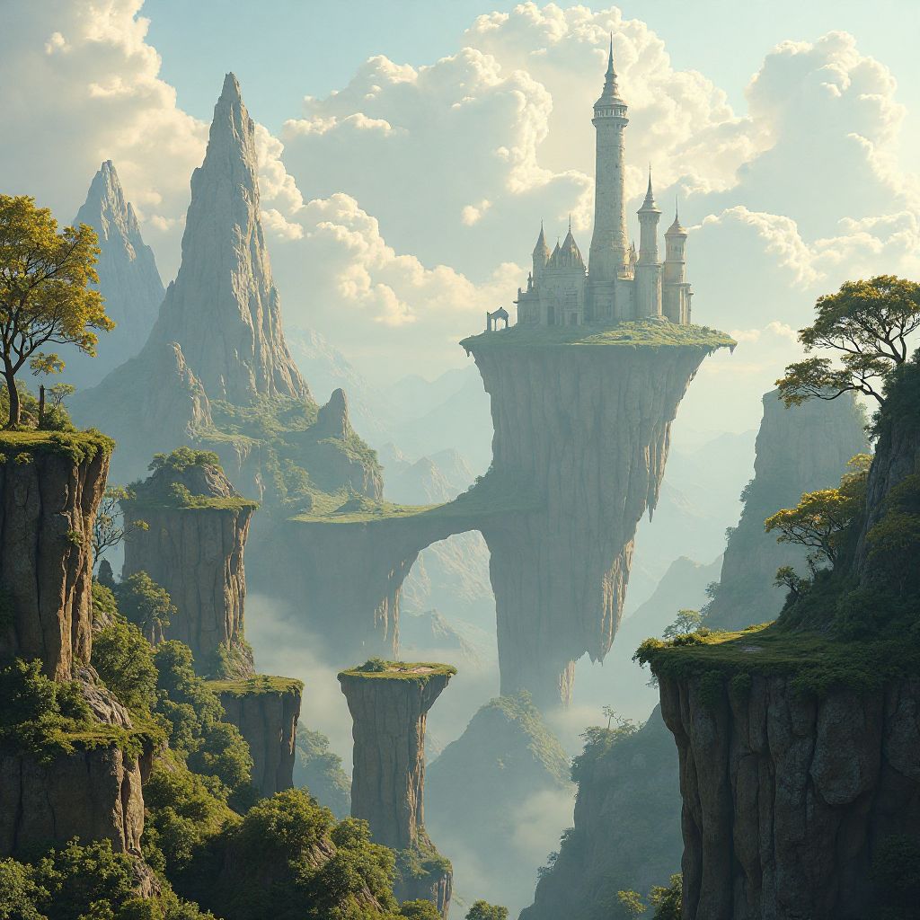 Fantasy World Landscape