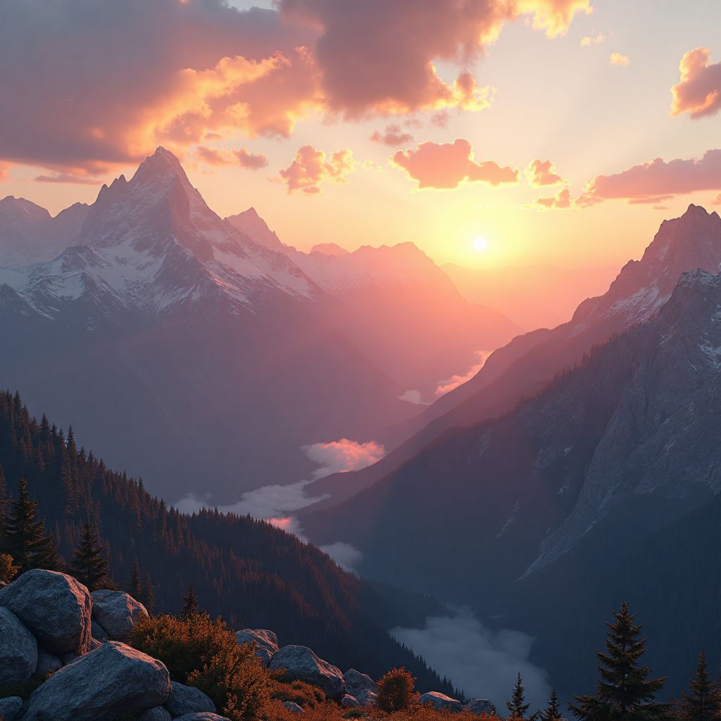 Epic Mountain Vista Screenshot